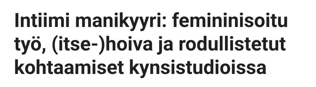 ramikurimo's tweet photo. Miksi joidenkin suomalaisten luottamus tiede- ja yliopistomaailmaan rapautuu?

Kun veronmaksajien rahoista 750 000 euroa käytetään manikyyrin tutkimiseen, syitä ei tarvitse hakea kaukaa

Lähde alla https://t.co/sRDJpaHFgH