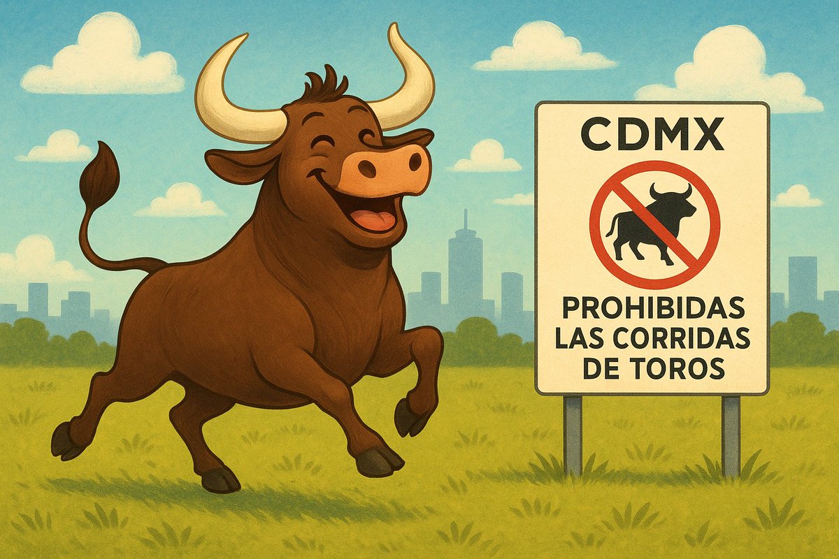 FUNDAPEPUEBLA's tweet photo. 🎉 ¡Es oficial! 🎉
La Plaza de Toros México ha confirmado, mediante un comunicado, que quedan suspendidas las corridas y novilladas tradicionales 🐂❌

Esto, como resultado de la nueva ley aprobada por el Congreso de la Ciudad de México.

😡 Esto solo confirma lo que por años hemos denunciado: no era “tradición”, era tortura.

Si tanto les dolió la prohibición, es porque disfrutaban ver sufrir a un ser vivo.
Hoy se cae la máscara y se levanta la voz por quienes no pueden defenderse 🐂✊❤️

✨ ¡Un día histórico para la protección animal y la empatía! ✨
¡Los toros por fin podrán vivir en paz! ❤️🕊️ #CDMXSinToreo #VictoriaAnimalista