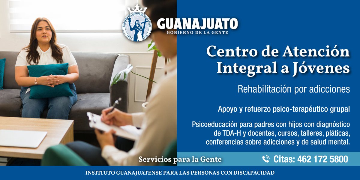 Acércate a los servicios INGUDIS para atender discapacidad psicosocial.
#ElGobiernoDeLaGente
