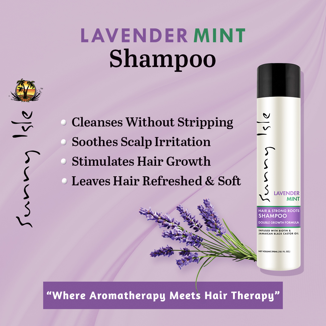 SunnyIsleJBCO's tweet photo. My scalp felt so clean and refreshed after one wash!  Feel the tingle.  Smell the calm.  See the shine.  Our Lavender Mint Line is where aromatherapy meets hair therapy.  Try it today!  

#LavenderAndMint #HairCareTherapy #AromatherapyForHair #ScalpCare #MintyFresh https://t.co/xAxx7FvLaa
