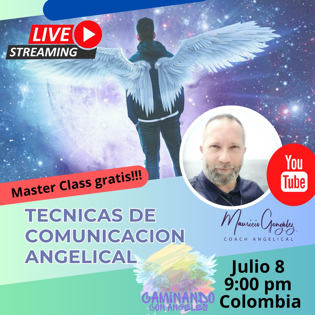 OPCMAURICIOG's tweet photo. Te invitamos a esta Master class gratuita TECNICAS DE COMUNICACION ANGELICAL  en nuestro canal de YouTube CAMINANDO CON ÁNGELES. 

inscribete en el siguiente link

INSCRIPCION MASTER CLASS TECNICAS DE COMUNICACION ANGELICAL                https://t.co/aWiIlV3Kyk https://t.co/NoKqWoyCJk
