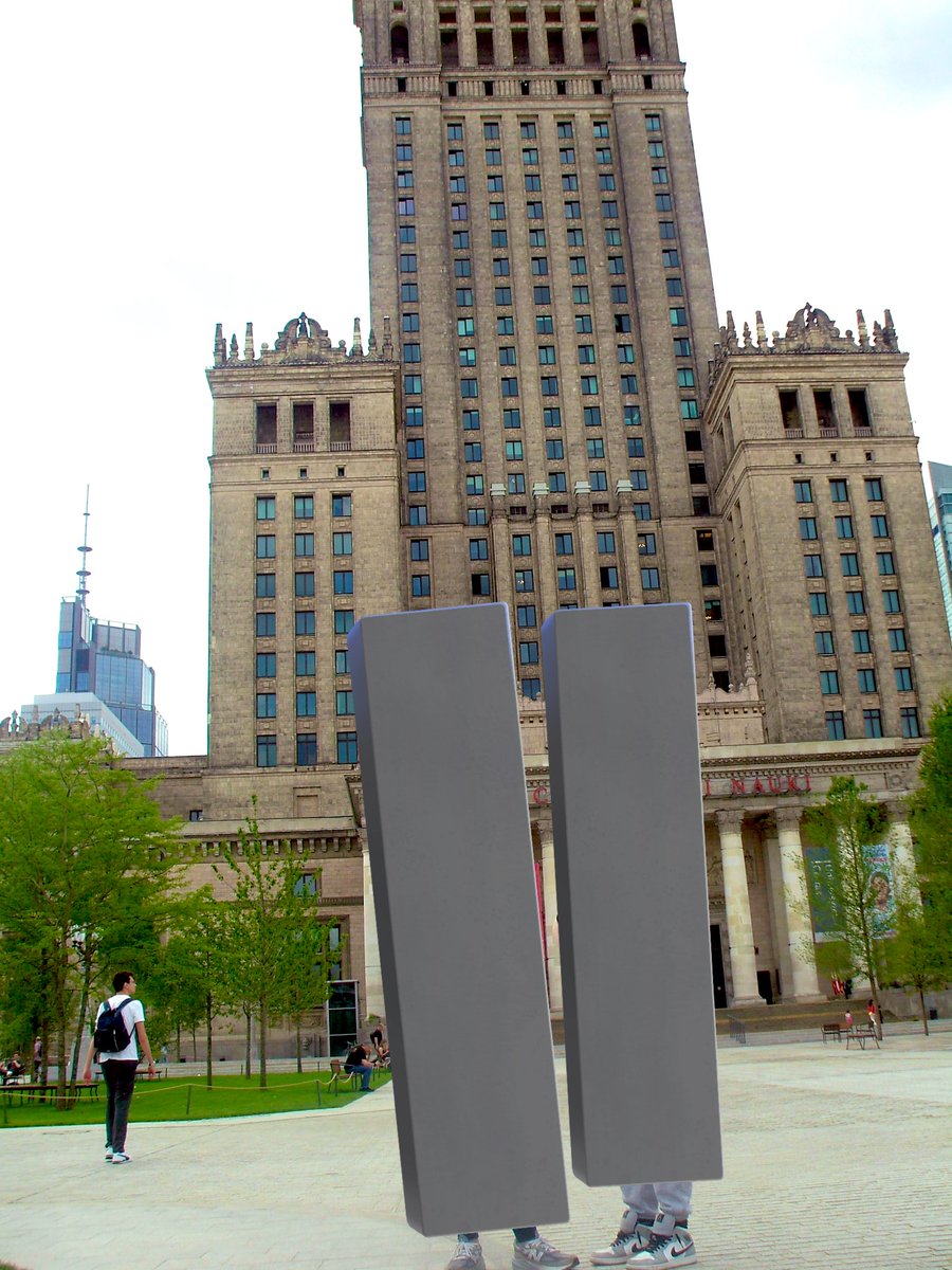 CSXSi7encee's tweet image. me and bro if we were stone pillars (polish edition)