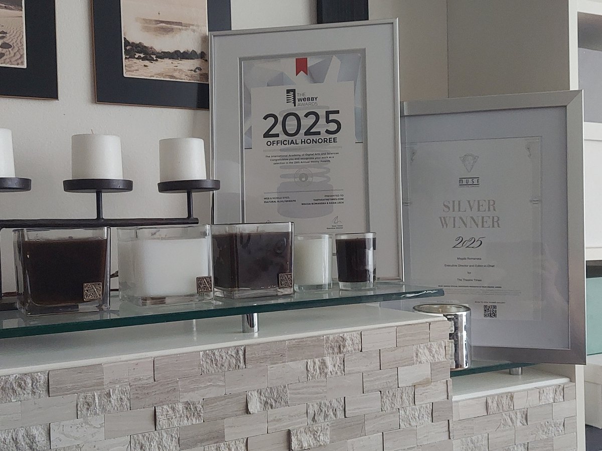 🎭🏆The awards we got for <a href="/TheTheatreTimes/">TheTheatreTimes.com</a> this year just came, including our Webby - “Internet’s highest honor” according to The New York Times.  The next year, The Theatre Times will be celebrating our 10th anniversary!  thetheatretimes.com/awards/