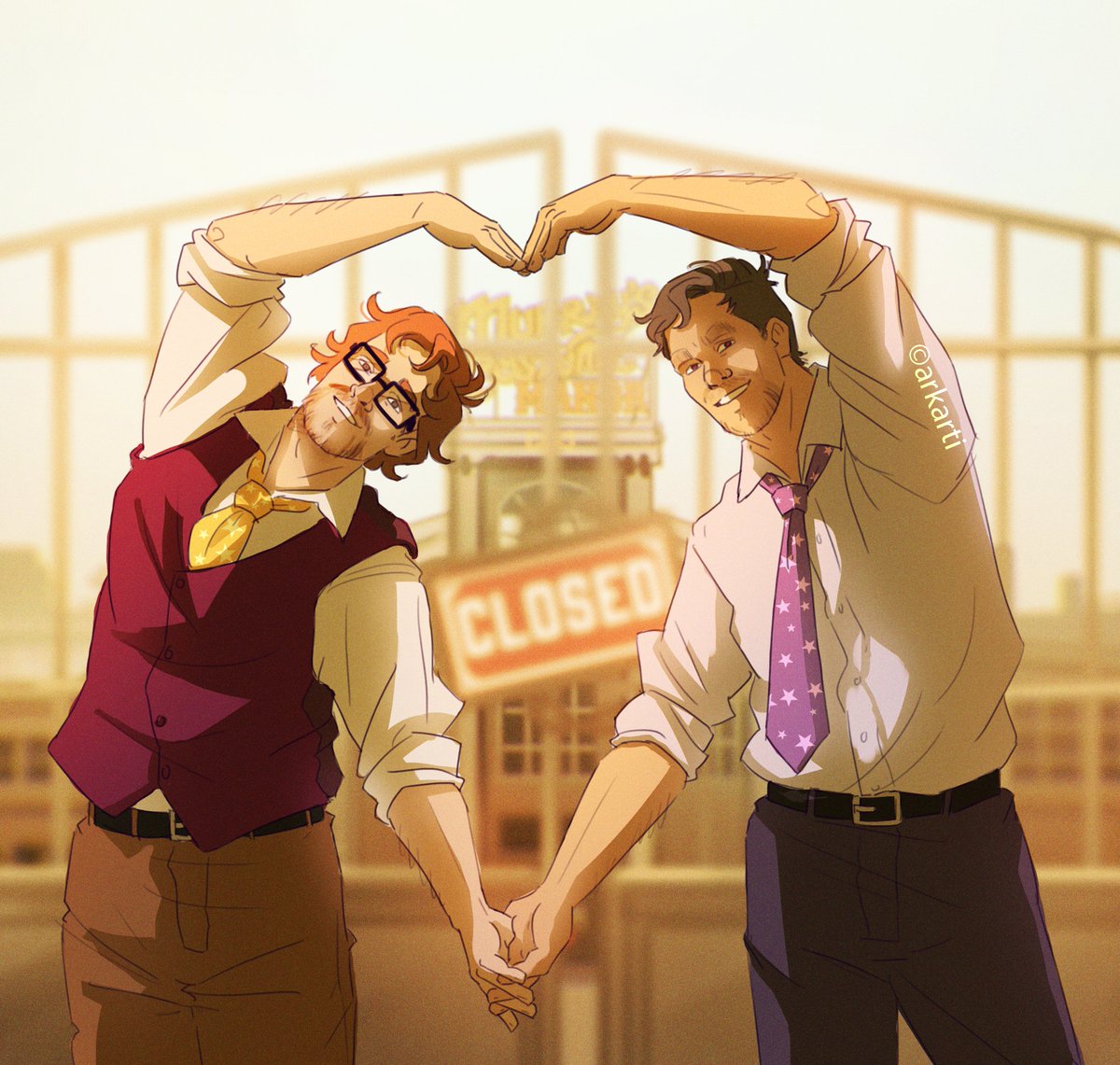 Just two besties ruining another man's life 😊💖
#sotm #fnaf