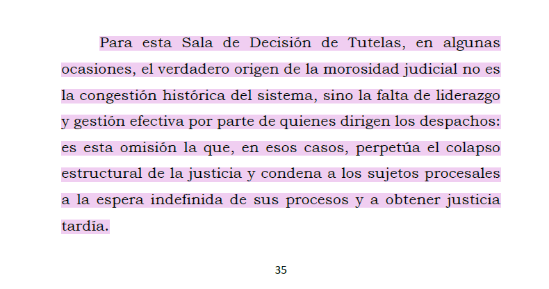 DaniAlejandroM's tweet photo. 📣 Excelente fallo de tutela la Corte Suprema ⚖️👏

Corte tuteló derecho a un detenido que llevaba 9 años esperando que le resolvieran apelación de sentencia.

1⃣ La Corte Suprema se aparta de Corte Constitucional, y analiza ¡con datos! 📊 causas de la congestión judicial... 🧵 https://t.co/dn3agkoVuF