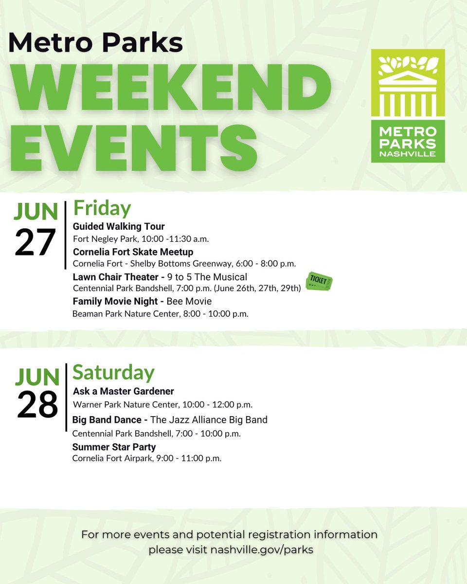 We have Family Movie Night, Lawn Chair Theater, a Summer Star Party, and so much more to look forward to over the next few days. Grab your tickets to see 9 to 5 The Musical here - cur8.com/24371/project/…