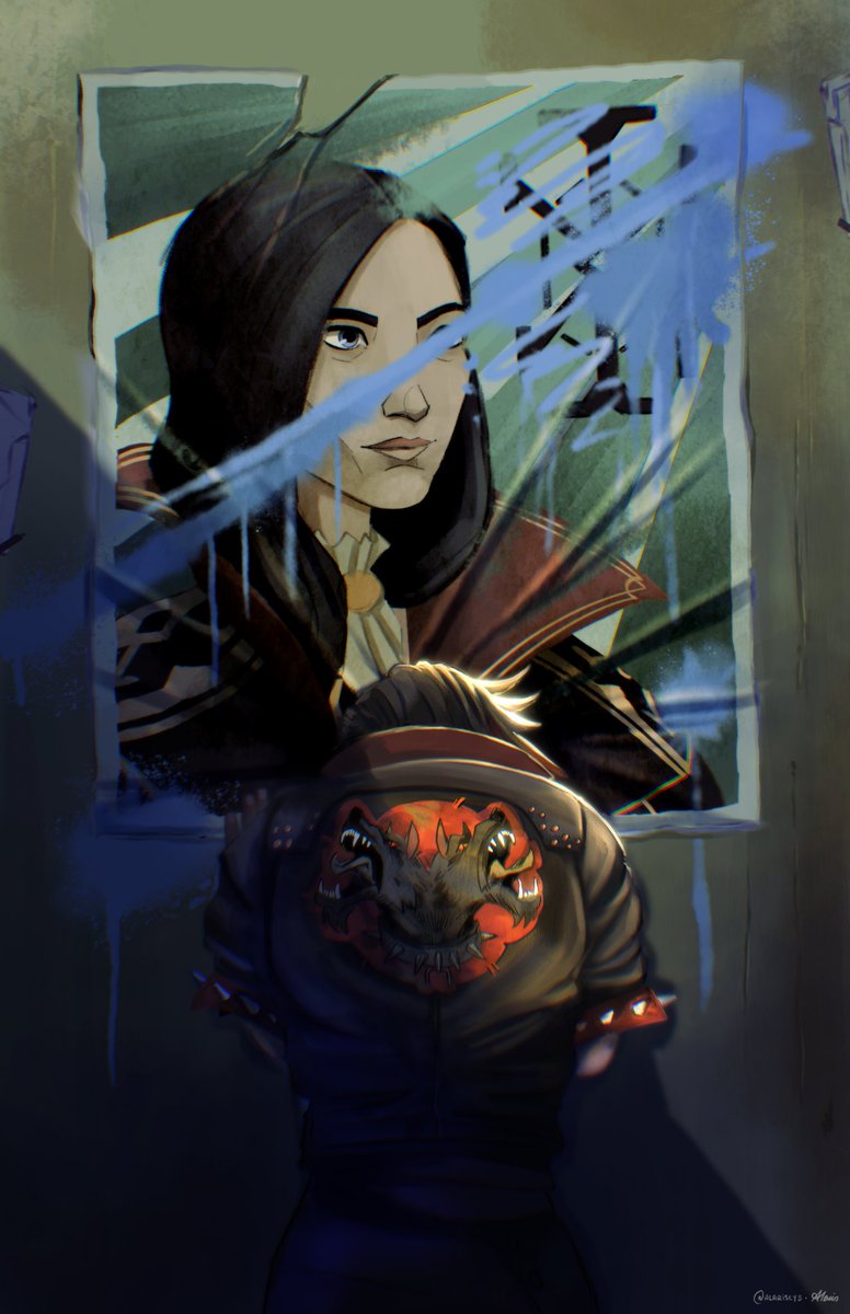 “Lock me up, I’ve gone and jinxed it
Hold my cocktail molotov”

#caitvi #arcane #LeagueofLegends