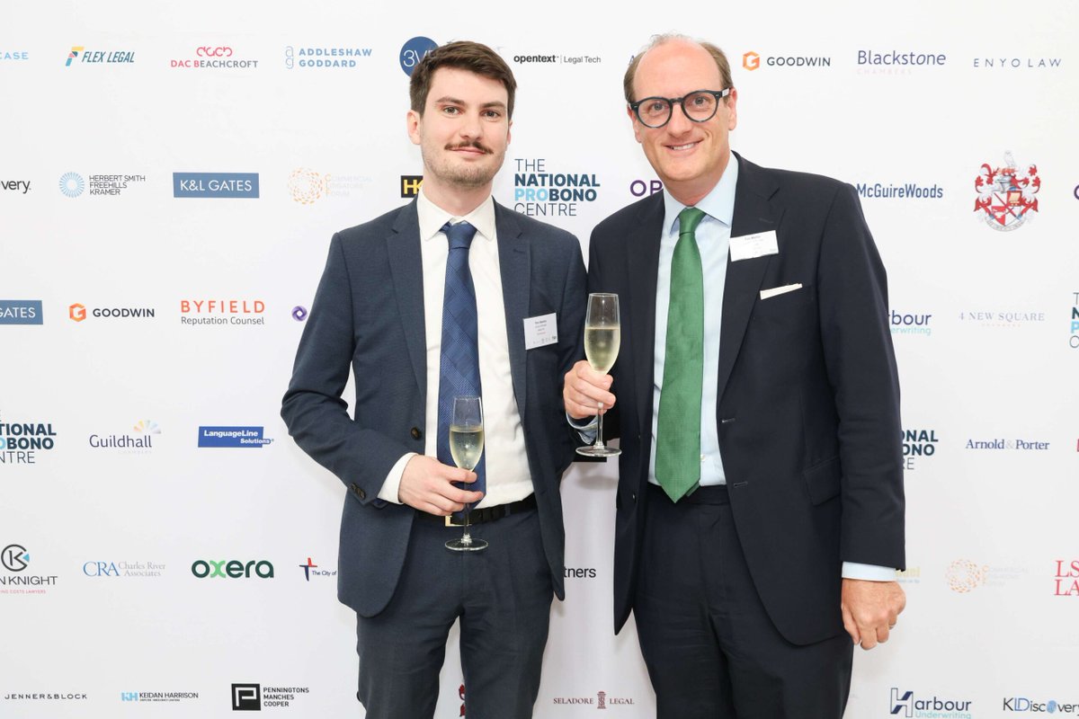 Our Managing Partner Tim Maltin and Account Director Tom Daniels last night attended the Commercial Litigators’ Forum (CLF) Pro Bono reception, held at the Royal Courts of Justice.

Read more here: bit.ly/3T54dDE