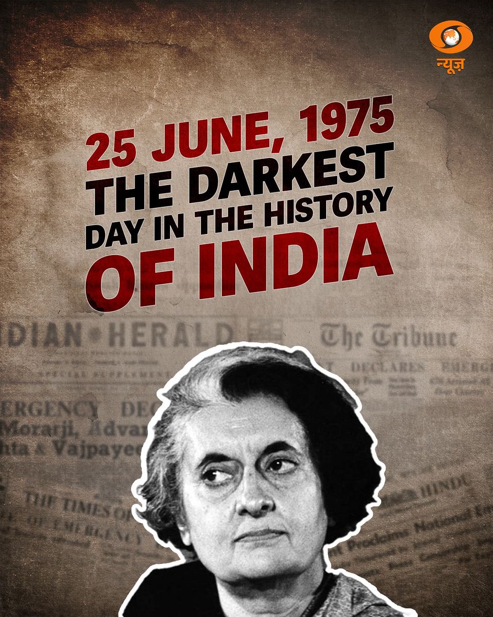🗓️ "The Emergency was one of the darkest chapters in India’s democracy!" – PM Modi 🔥🇮🇳

On its 50th anniversary, the call for true justice grows louder! 📢

🛑 It’s time to remove the words ‘secular’ &amp; ‘socialist’ forcibly inserted into the Preamble during the Emergency!

Let