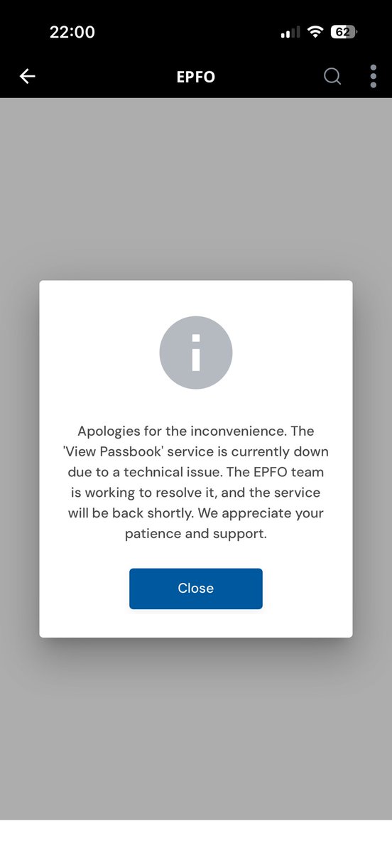 imshaikhalid's tweet photo. @socialepfo it seems the epfo “view passbook” feature is encountering issue for last few weeks. I am getting the error on too app. I have tried online portal tol but the issue exist there too. Can you please let me when will the issue be fixed ? https://t.co/UF78FyuWqD