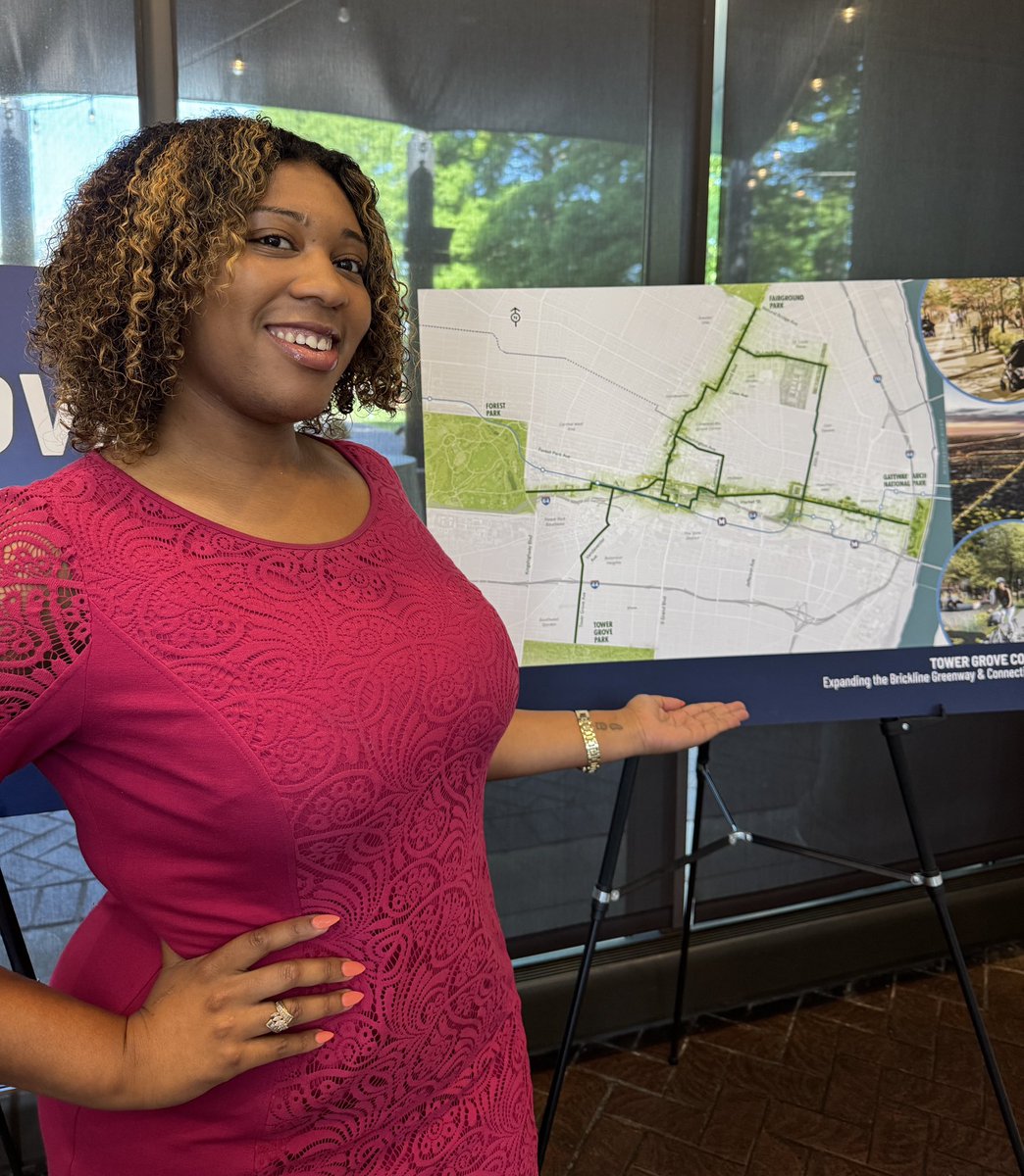 AlderSonnier's tweet photo. On Monday, we officially broke ground for the Tower Grove Connector project! I was happy to support this project with ward capital funds, as I believe these types of connections are vital to our City as they improve pedestrian and cyclist safety! https://t.co/p13P6fZJx4