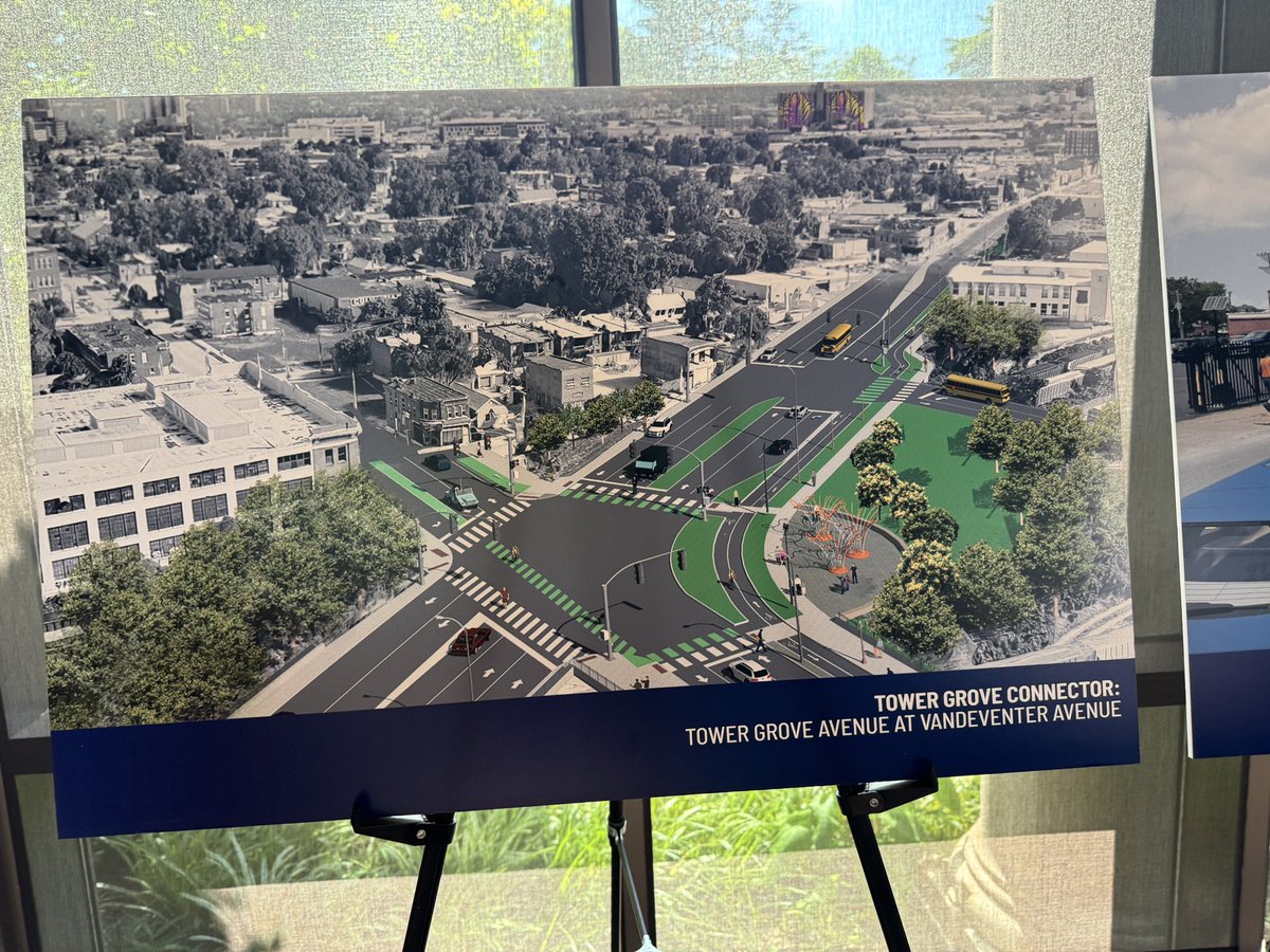 AlderSonnier's tweet photo. On Monday, we officially broke ground for the Tower Grove Connector project! I was happy to support this project with ward capital funds, as I believe these types of connections are vital to our City as they improve pedestrian and cyclist safety! https://t.co/p13P6fZJx4