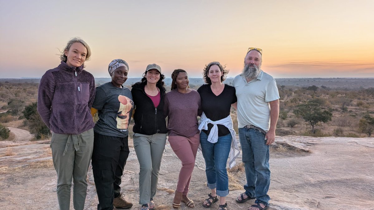 2 tough sampling weeks in Kruger with this awesome team. Very grateful to work with good folks. 🙏