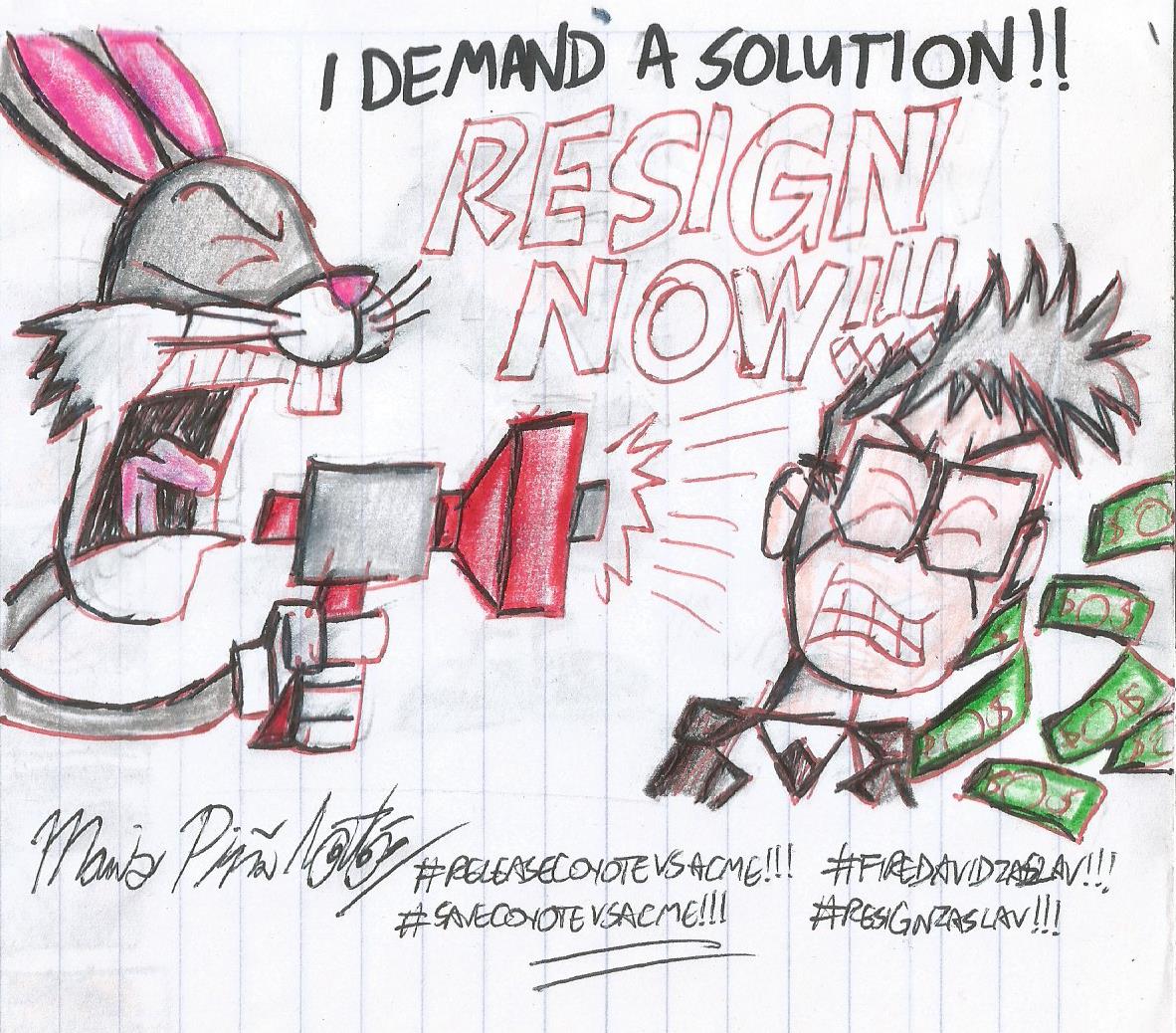 Matsumaru_kun's tweet photo. Countdown To The Day Of MarioStrikerMurphy.
Countdown To The Week Of MarioStrikerMurphy.
RESIGN NOW ZASLAV!!! 🤬🤬🤬🤬
#BugsBunny
#LooneyTunes
#WarnerBros
#yelling
#DavidZaslav
#FireDavidZaslav
#ResignZaslav
#IStandWithAnimation https://t.co/OOWHLcgvwW