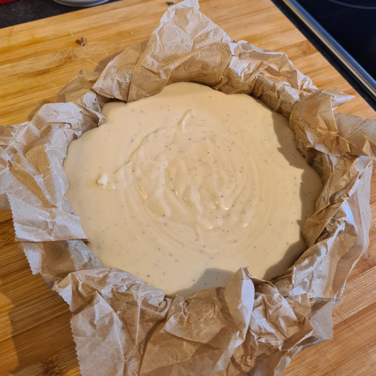 Earl Grey Burnt Basque Cheesecake!!! ✨☕🌸