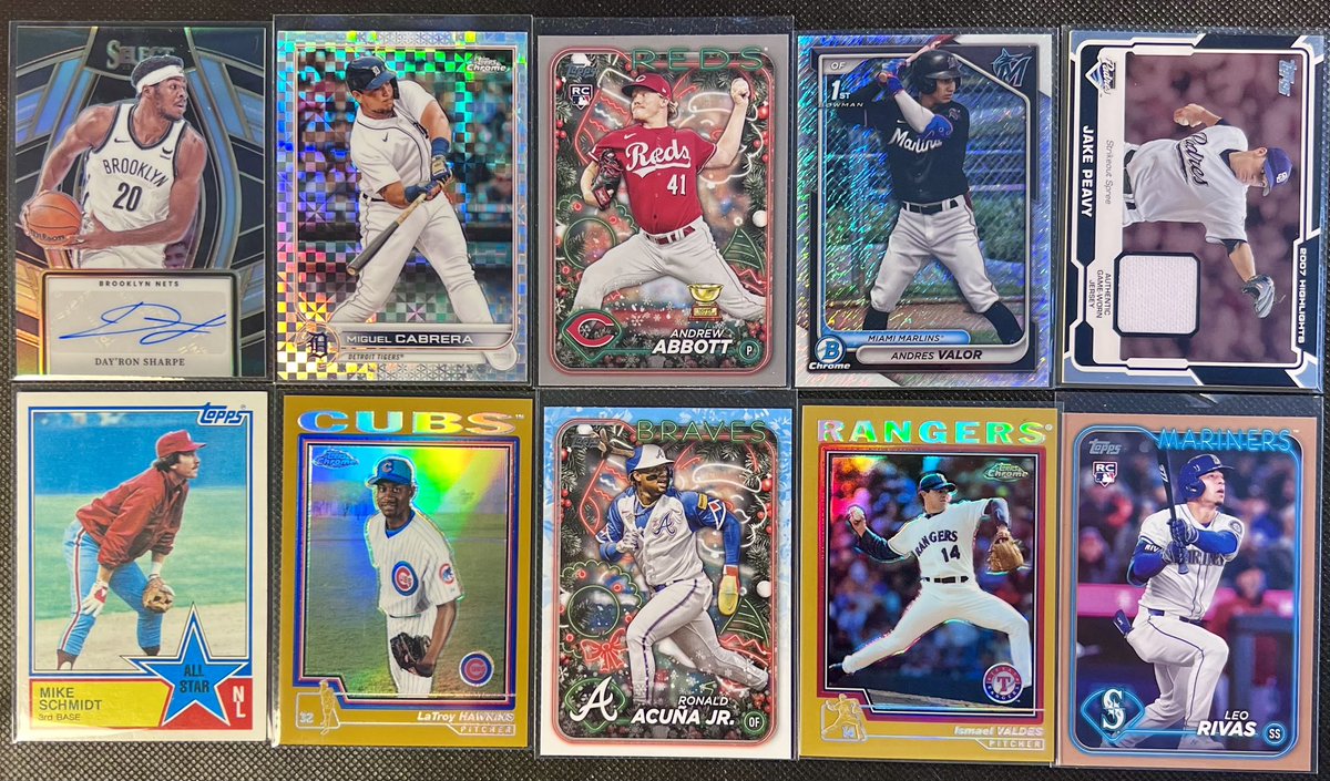 #coolenoughstacks Lot 65

$1 each

Rivas /2024

Claim by player name

Rules &amp; info in pinned tweet. Stack through Thursday.

#coolenoughstacks