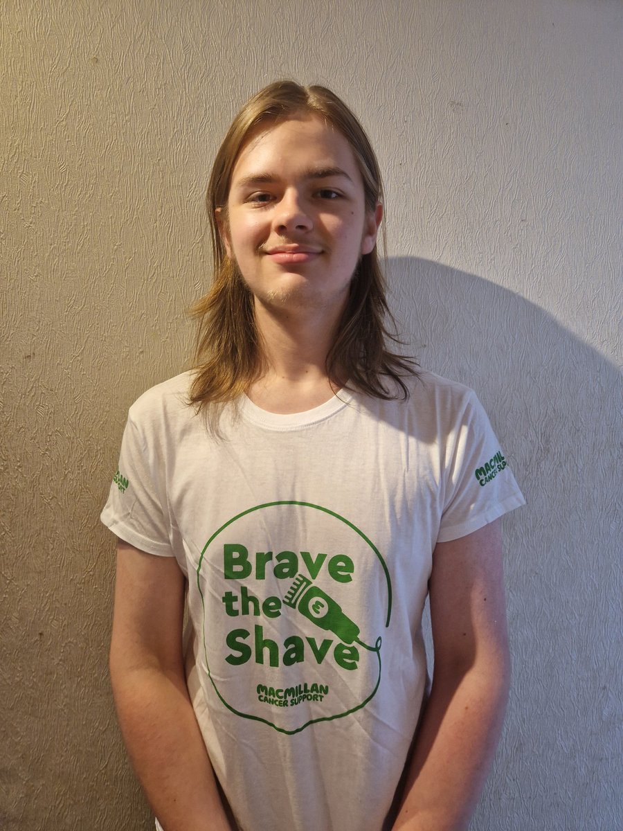 Chris braves the shave this Saturday, to donate please click on the link. Thank you #Macmillan #BraveTheShave #MGS  bravetheshave.macmillan.org.uk/shavers/8dde38…