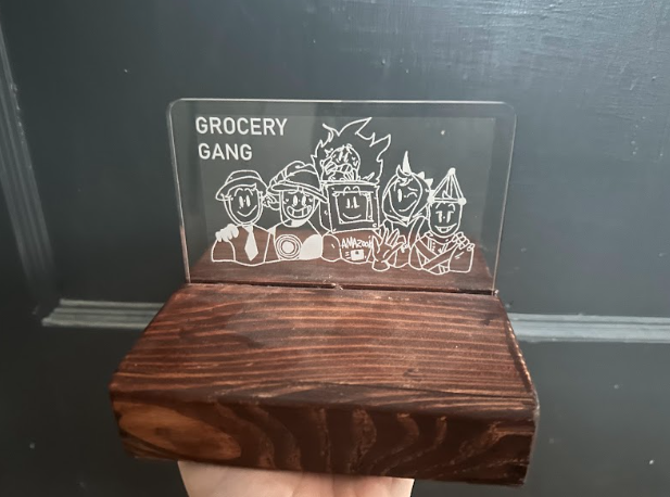 CARDBOARD_YIPPE's tweet photo. @Hershence after a bit of digging i found it, sadly the program we used to make these at school required me to trace over the whole image, so some of the lines and that are a bit off. also couldnt find the battery so i couldnt get a picture of it lit up. https://t.co/8HyTwOFP4F