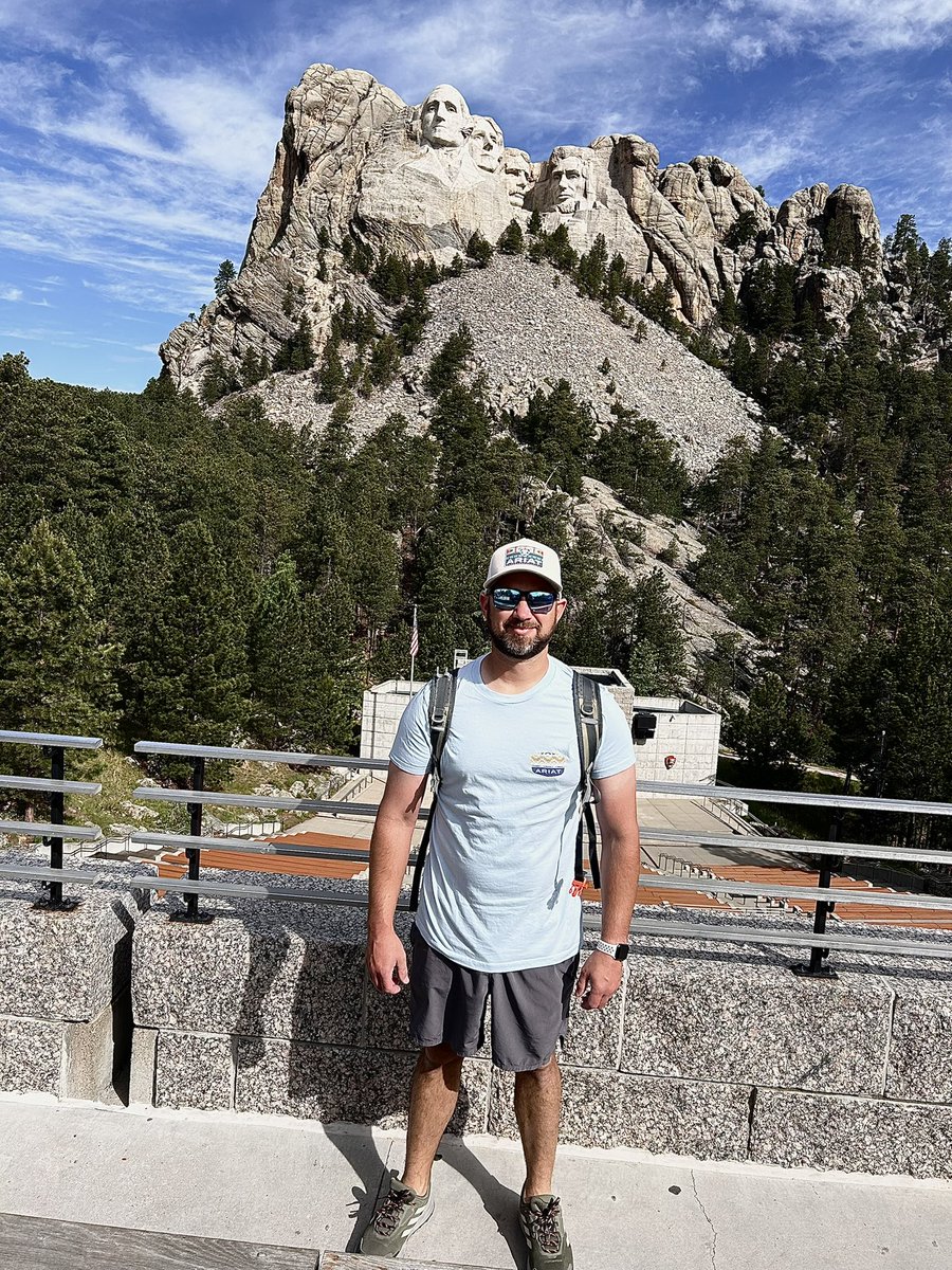 One of my favorite stops so far….Mt Rushmore!