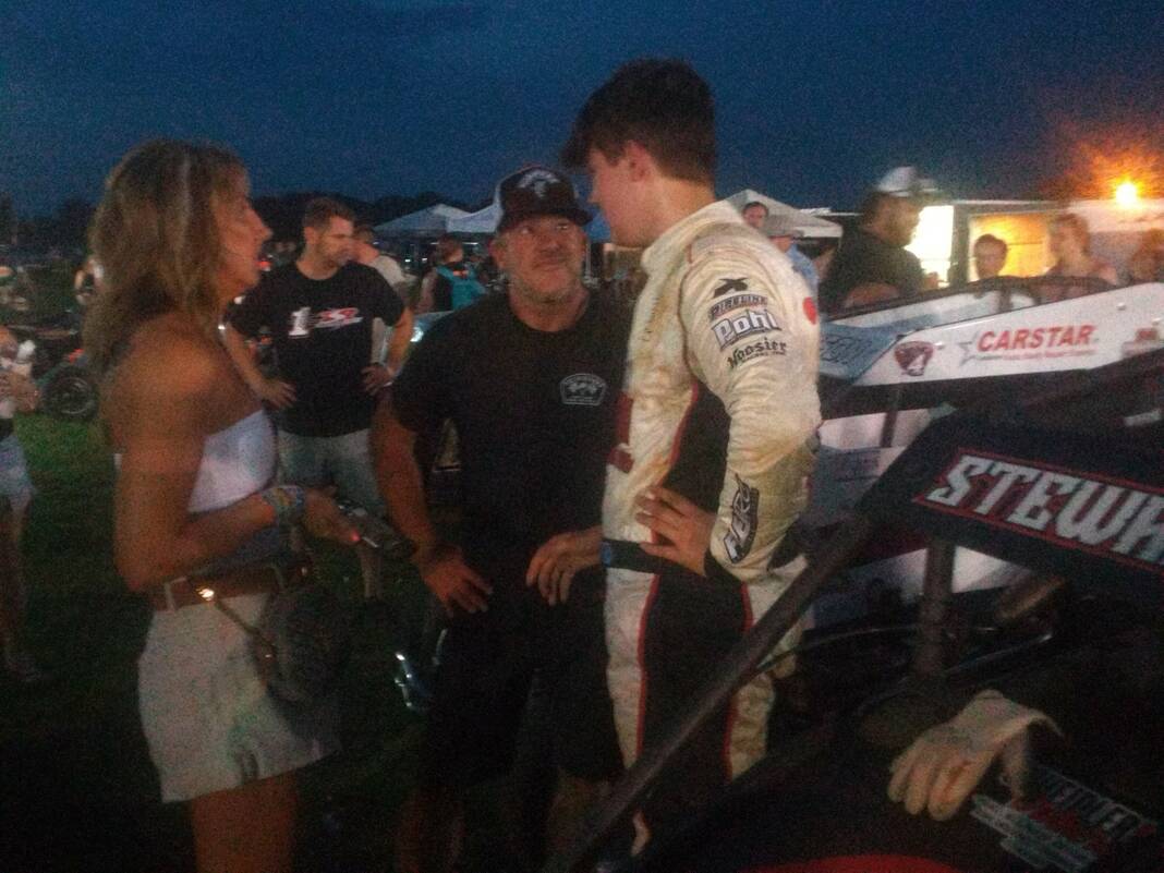 therepublicnews's tweet photo. Setser takes second in Stewart’s car in his first TQ Midget race https://t.co/HGWsbefGfS https://t.co/6QY7GcuIKX