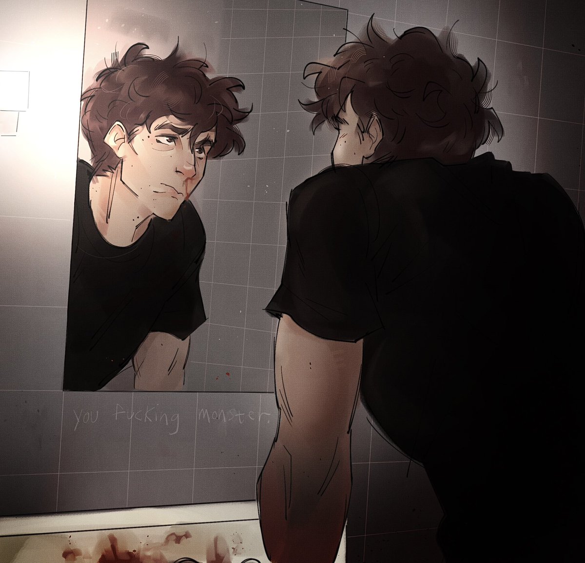 mrbekowsky's tweet photo. #ocart indrid vs mirrors https://t.co/7xM7kaKToi