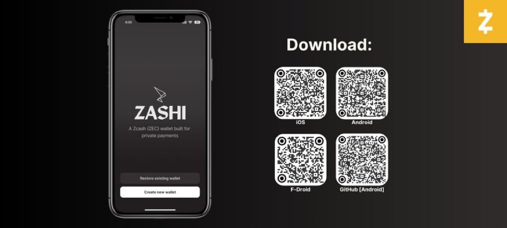 decentralistdan's tweet photo. Zcash is a Private Payment Protocol 

$ZEC is Unstoppable Private Money

use @zashi_app to see for yourself https://t.co/2ptDp7P2Uu