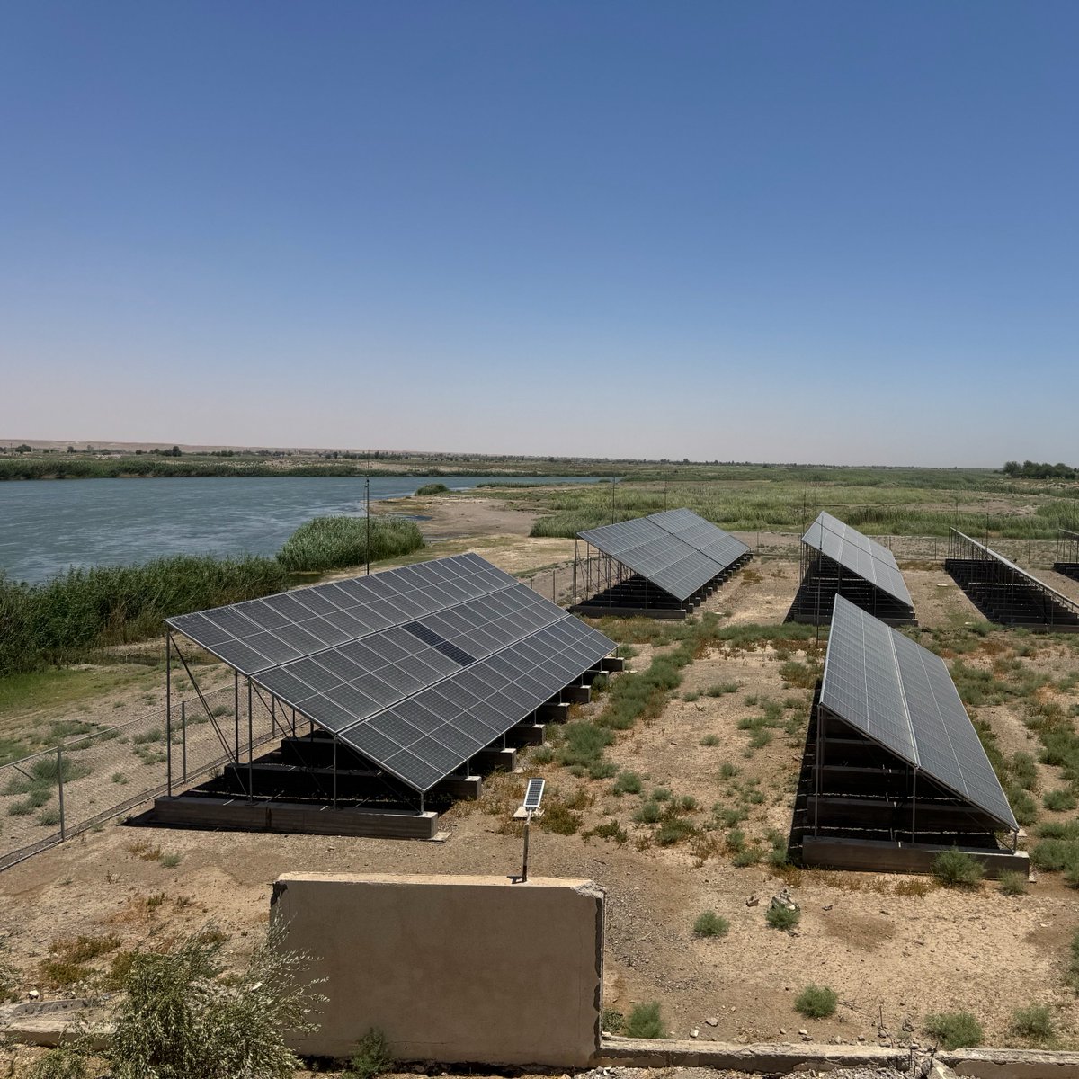 UNICEF in Syria -يونيسف سوريا (@unicefinsyria) on Twitter photo For over 10 years, #children & families in Mistaha Al kharita, rural Deir-ez-Zor, lacked safe drinking water.
With <a href="/KfW_FZ_int/">KfW Development Bank</a>, #UNICEF supported solar-powered pumping—bringing clean water to the community.
Mariam, 11, can now drink safely. 💧
#ForEveryChild, #safe_water For over 10 years, #children & families in Mistaha Al kharita, rural Deir-ez-Zor, lacked safe drinking water.
With <a href="/KfW_FZ_int/">KfW Development Bank</a>, #UNICEF supported solar-powered pumping—bringing clean water to the community.
Mariam, 11, can now drink safely. 💧
#ForEveryChild, #safe_water