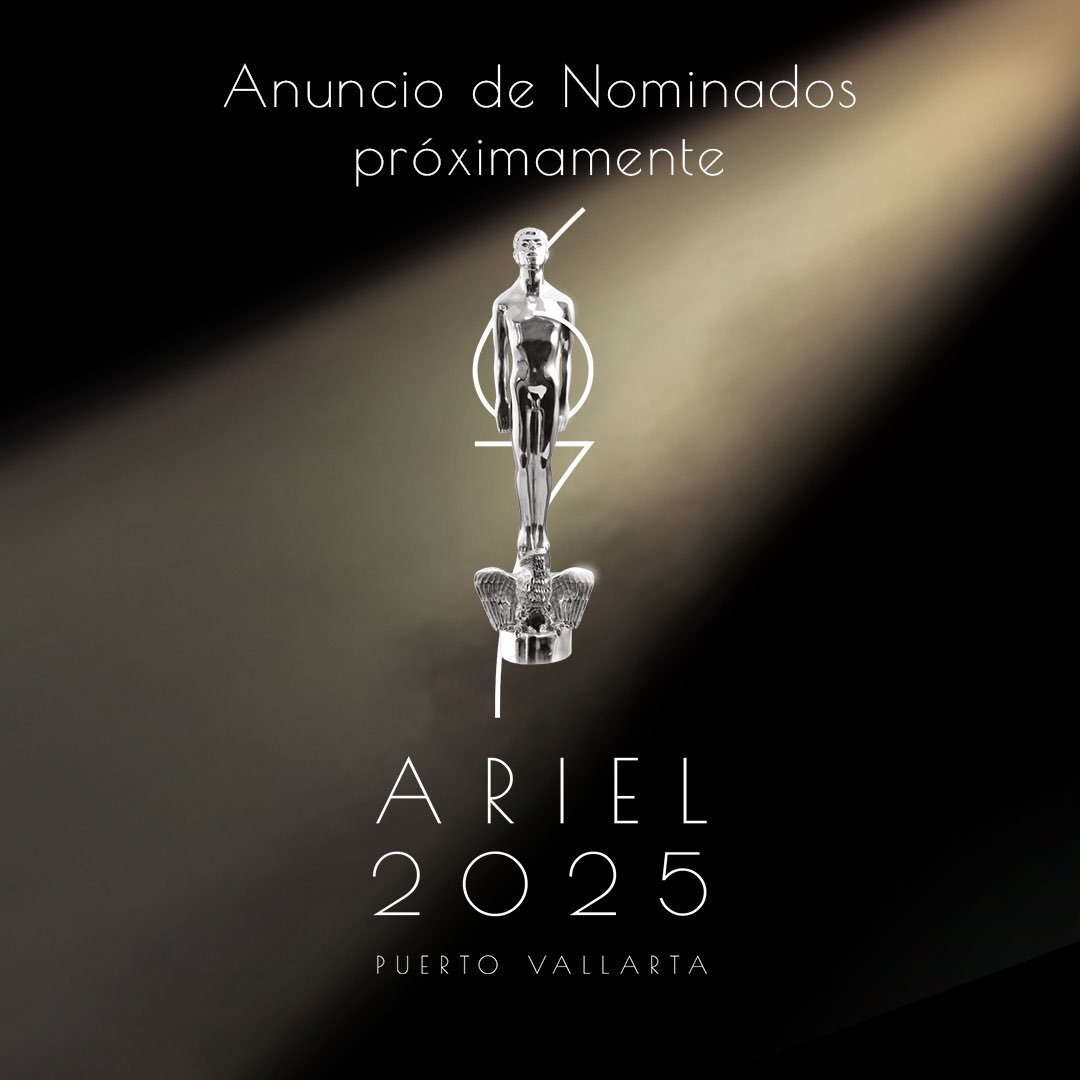 ¡Muy pronto podrás conocer a los nominados al Premio Ariel 67, que se celebrará en Puerto Vallarta! 🏆