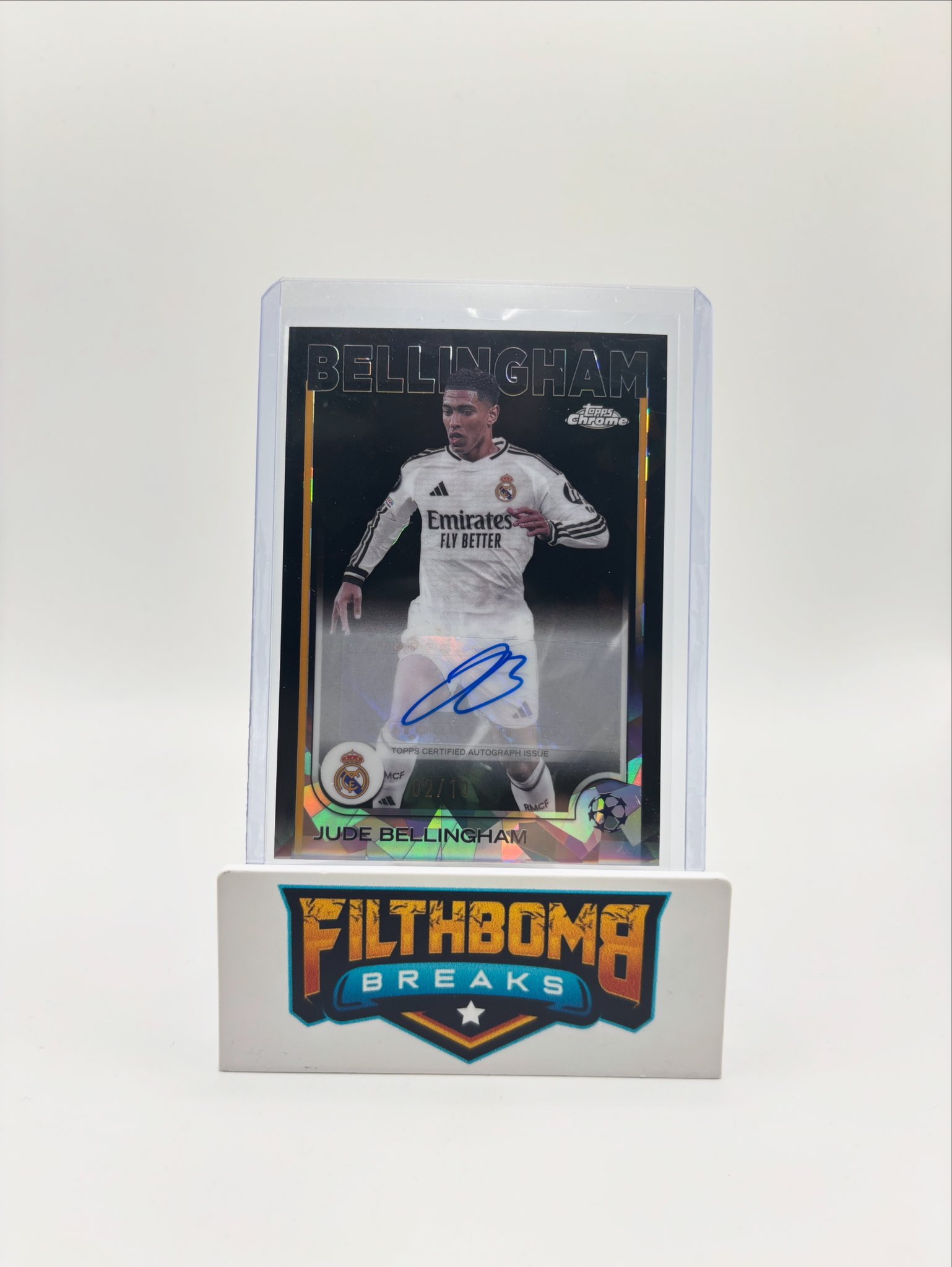 2022-23 Topps Chrome Sapphire UEFA Jude Bellingham Image