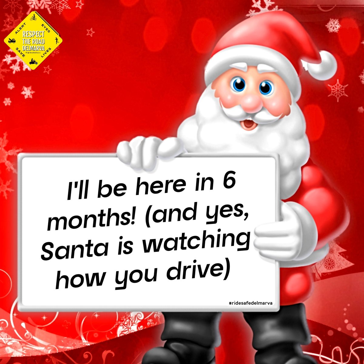ridesafedp's tweet photo. National Leon Day (6/25) marks the halfway point to Christmas (remember Santa is watching how we drive). #SafetyFirst #parkthephone Be the #focuseddriver ๐ช https://t.co/fkD4SUjQz1
