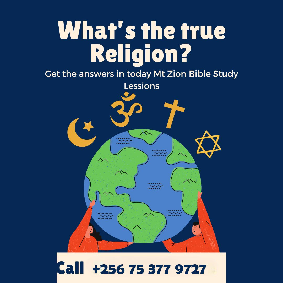 What do you think about the true religion? Do you want to know the true religion? Join our daily Bible studies. 

register  with google sheet via docs.google.com/spreadsheets/d…