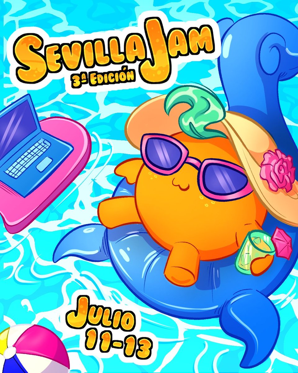 SevillaGameJam's tweet image. 🍊🎮 ¡Sevilla Jam vuelve con su 3ª edición del 11 al 13 de julio!
🛏️ Non-stop con opción de dormir allí
📍 Residencia Estanislao del Campo
🎟️ Aforo: 35 personas · Entrada: 7 €
🗓️ Formulario el lunes a las 19:00
¡Naranjita os espera! 👾✨