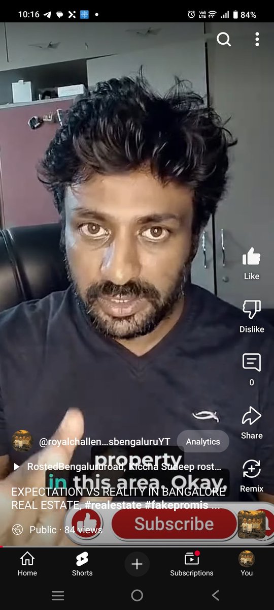 What is promised by real estate vs what is getting delivered in areas like BALAGERE.. <a href="/BalagereConnect/">Namma Balagere.</a>
@BBMPCOMM
youtube.com/shorts/VsRbT7q…