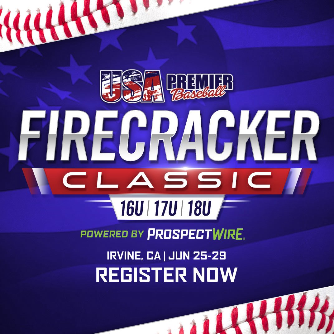 2025 Firecracker Classic
16U, 17U, 18U Divisions
#PWBaseball🧨⚾️

Official Tournament Hub
play.prospectwire.com/events/usa-pre…

Live Stream by AGL
app.athletesgolive.com/EventCompany/E…