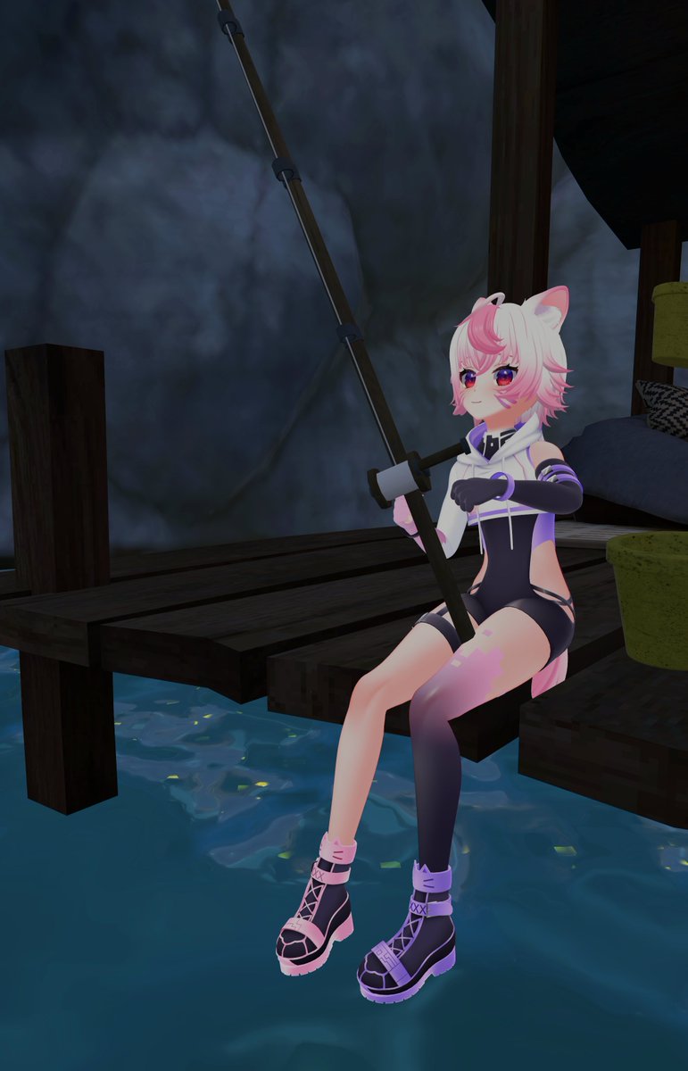 Talon137_vrc's tweet photo. Rippy got that cat in him 🎣

My 3D Model Commission Applications are OPEN!!!

See pinned post for more info and form link below⬇️ 
https://t.co/boMQmpOaJP

#VRChat #vtubers https://t.co/EfVA90z9l0
