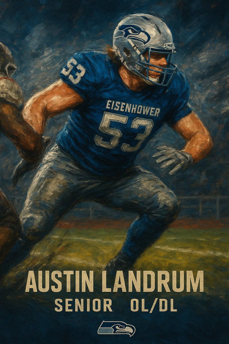 PLAYER SPOTLIGHT 
Austin Landrum 
#53 Senior | OL / DL

Austin brings size and athleticism to the trenches for the Eagles. He’s a big-bodied lineman with the tools to make a real impact up front this season. As he steps into a larger role in 2025, we’re excited to watch him grow