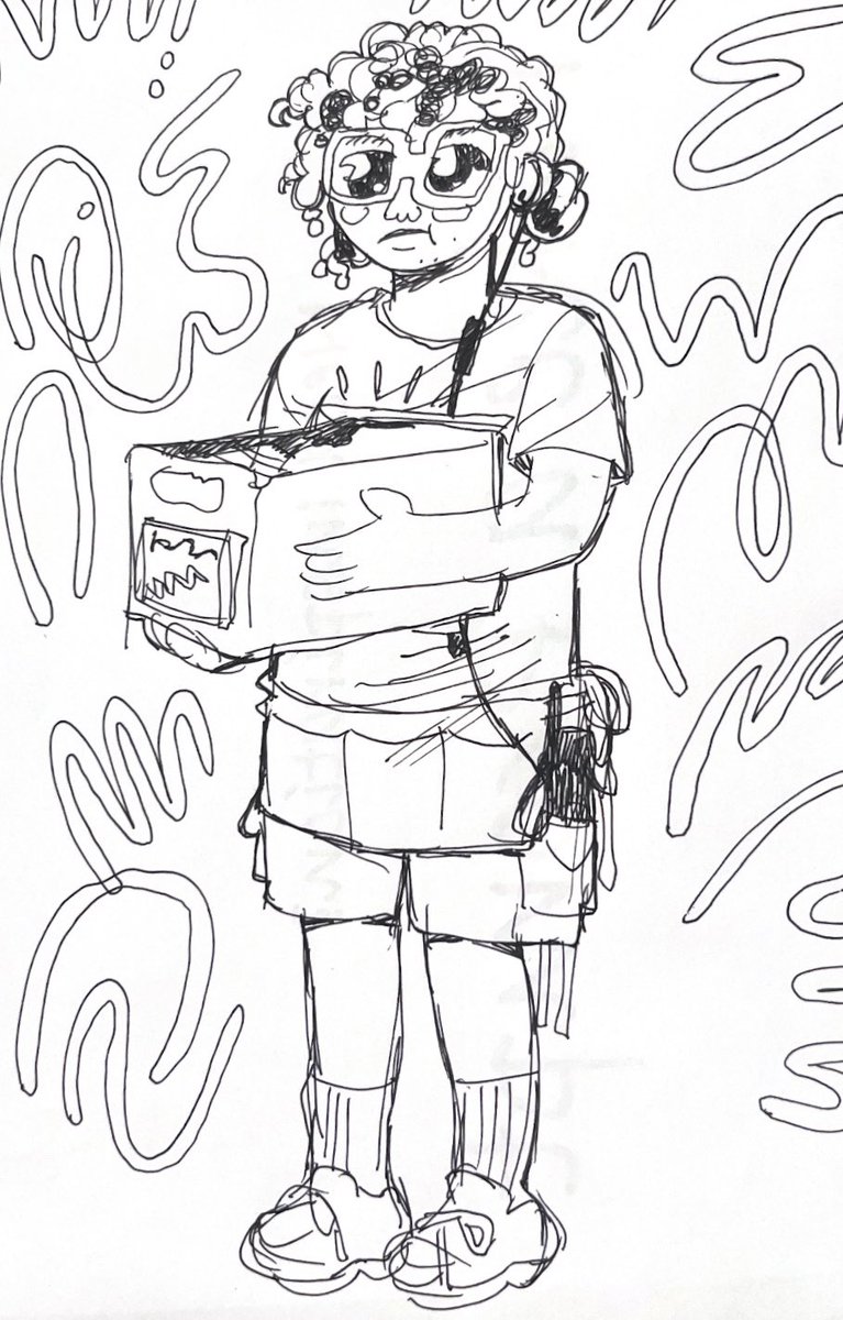 lunch doodle
