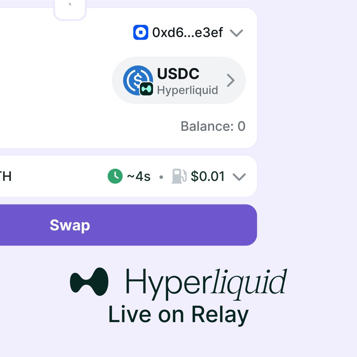 naptlion's tweet photo. Hyperliquid is now live on Relay🔥

Another W for Relay

Check it out here; https://t.co/vvcjw629Ql https://t.co/Exiv9GfiYY
