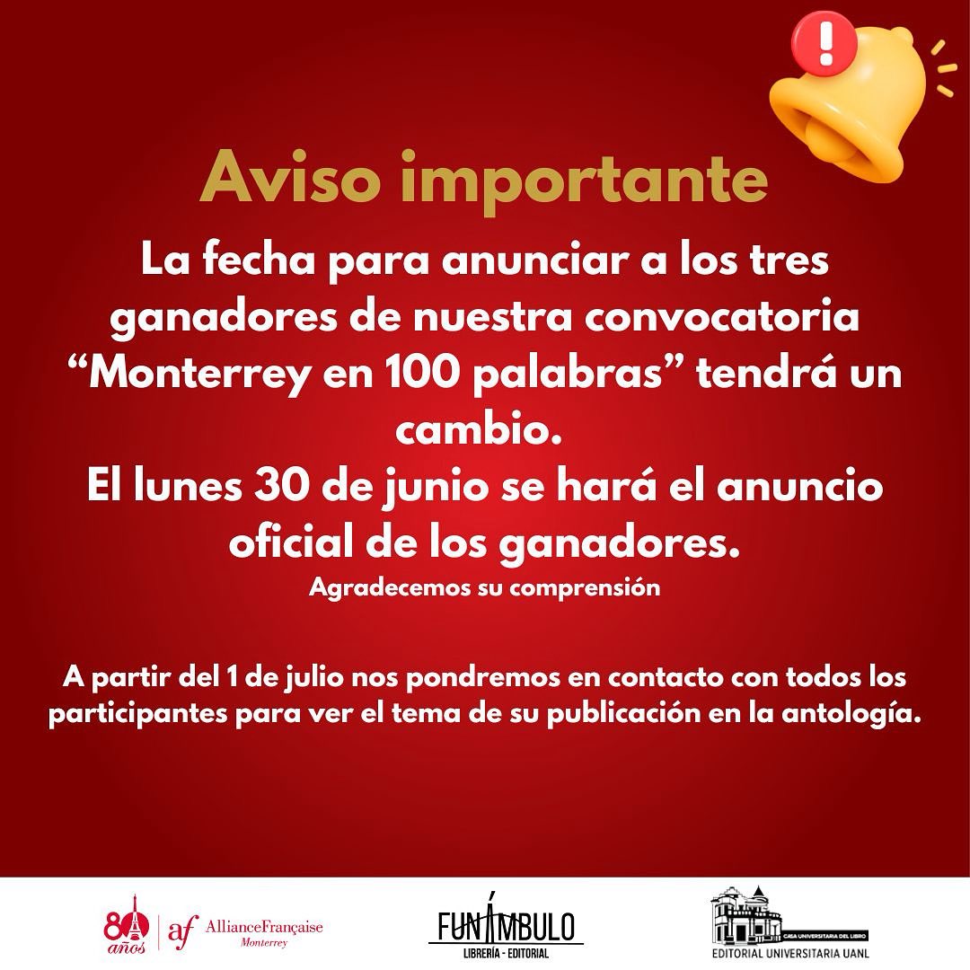 FunambuloL's tweet image. Aviso importante