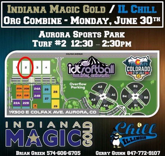 Oli Victorine 2027π (@oli_victorine) on Twitter photo I am thrilled to be attending the Monday, June 30th combined CO workout! We canβt wait and look forward to seeing you there!! Aurora Sports Park/Turf #2/ 12:30-2:30PM! <a href="/ILChillGold/">Chill Gold Softball</a> I am thrilled to be attending the Monday, June 30th combined CO workout! We canβt wait and look forward to seeing you there!! Aurora Sports Park/Turf #2/ 12:30-2:30PM! <a href="/ILChillGold/">Chill Gold Softball</a>