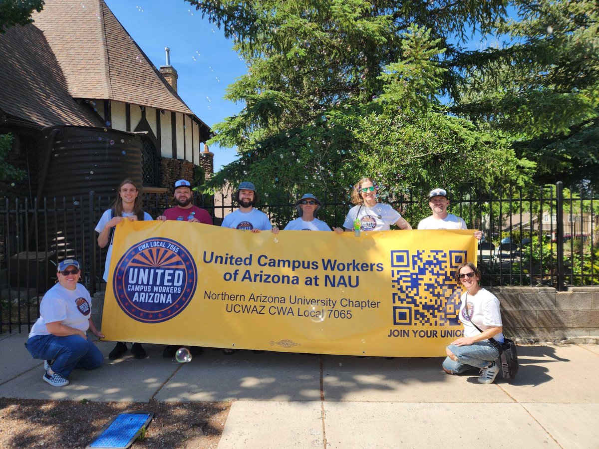 We had an awesome time last weekend walking in the <a href="/FlagstaffPride/">Flagstaff Pride</a> annual Pride in the Pines parade. Thanks to everyone who showed up and showed out! 

#UnionPride #Pride #PrideMonth2025