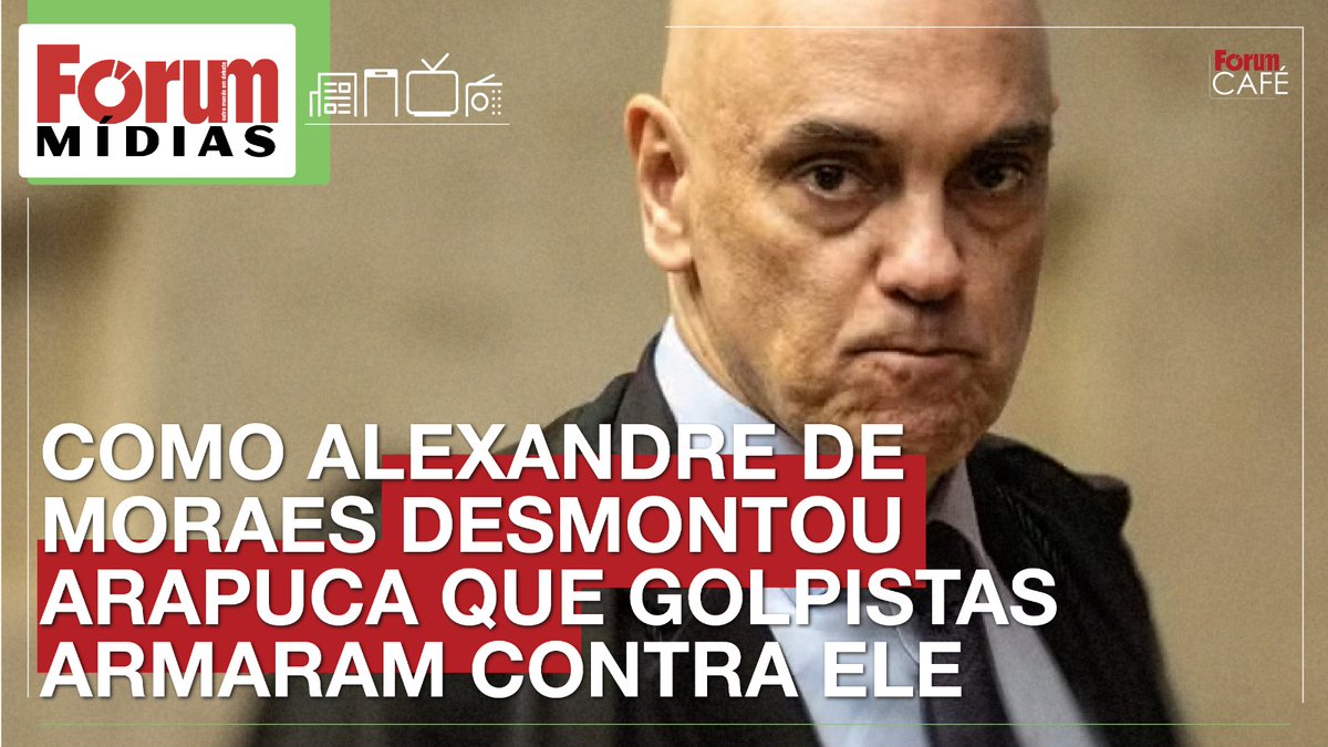 Revista Fรณrum (@revistaforum) on Twitter photo Como Alexandre de Moraes desmontou arapuca que golpistas armaram contra ele
Confira a anรกlise de Antรดnio Mello (<a href="/blogdomello/">Blog do Mello ๐ง๐ท๐จ๐บ๐ฆ๐ท๐บ๐พ๐ง๐ด๐ต๐น</a>) no quadro #FรณrumMรญdias: youtu.be/aPcvu_x_sjI
#XandรฃoEsperto #AcareaรงรฃoDosGolpistas #TVFรณrum #Fรณrum #RevistaFรณrum Como Alexandre de Moraes desmontou arapuca que golpistas armaram contra ele
Confira a anรกlise de Antรดnio Mello (<a href="/blogdomello/">Blog do Mello ๐ง๐ท๐จ๐บ๐ฆ๐ท๐บ๐พ๐ง๐ด๐ต๐น</a>) no quadro #FรณrumMรญdias: youtu.be/aPcvu_x_sjI
#XandรฃoEsperto #AcareaรงรฃoDosGolpistas #TVFรณrum #Fรณrum #RevistaFรณrum