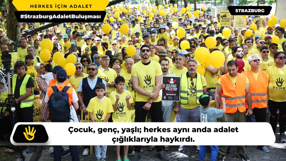 📣 ETİKET DUYURUSU

📅 25 Haziran Çarşamba

🇹🇷 21:00
🇪🇺 20:00
🇺🇸 14:00 (NY)

Türkiye’de yaşanan sistematik hak ihlalleri, adil yargılanma hakkının yok sayılması ve Avrupa İnsan Hakları Mahkemesi kararlarının uygulanmaması nedeniyle Avrupa Konseyi önünde adalet arayışımızı