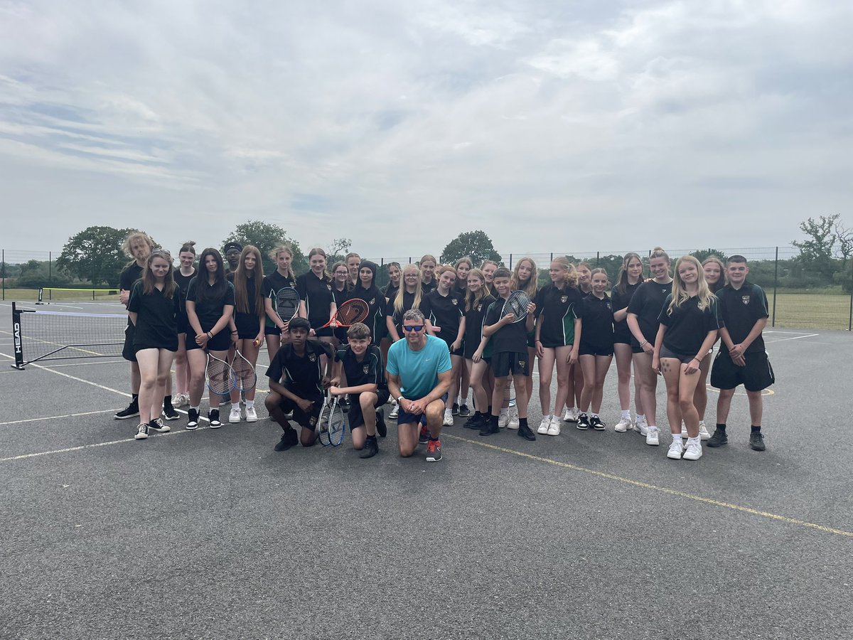 A huge thank you to all the TG leaders from yr 9, 10 and 12, Mrs P and Tony from Redditch Tennis Club for setting up, organizing, scoring, leading and much more at the yr 3/4 tennis activities, 5/6 mini tennis and 7/8 doubles tennis tournaments at TG. Fantastic day! Thank you!