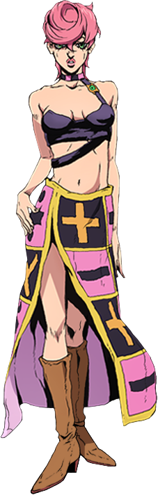 Tokami17's tweet photo. @KenApplepi For the lovely Neeko (Amazing colours by the way), I'd love to see either Trish Una and/or Giorno Giovanna's outfit! https://t.co/rfN2GzKufu