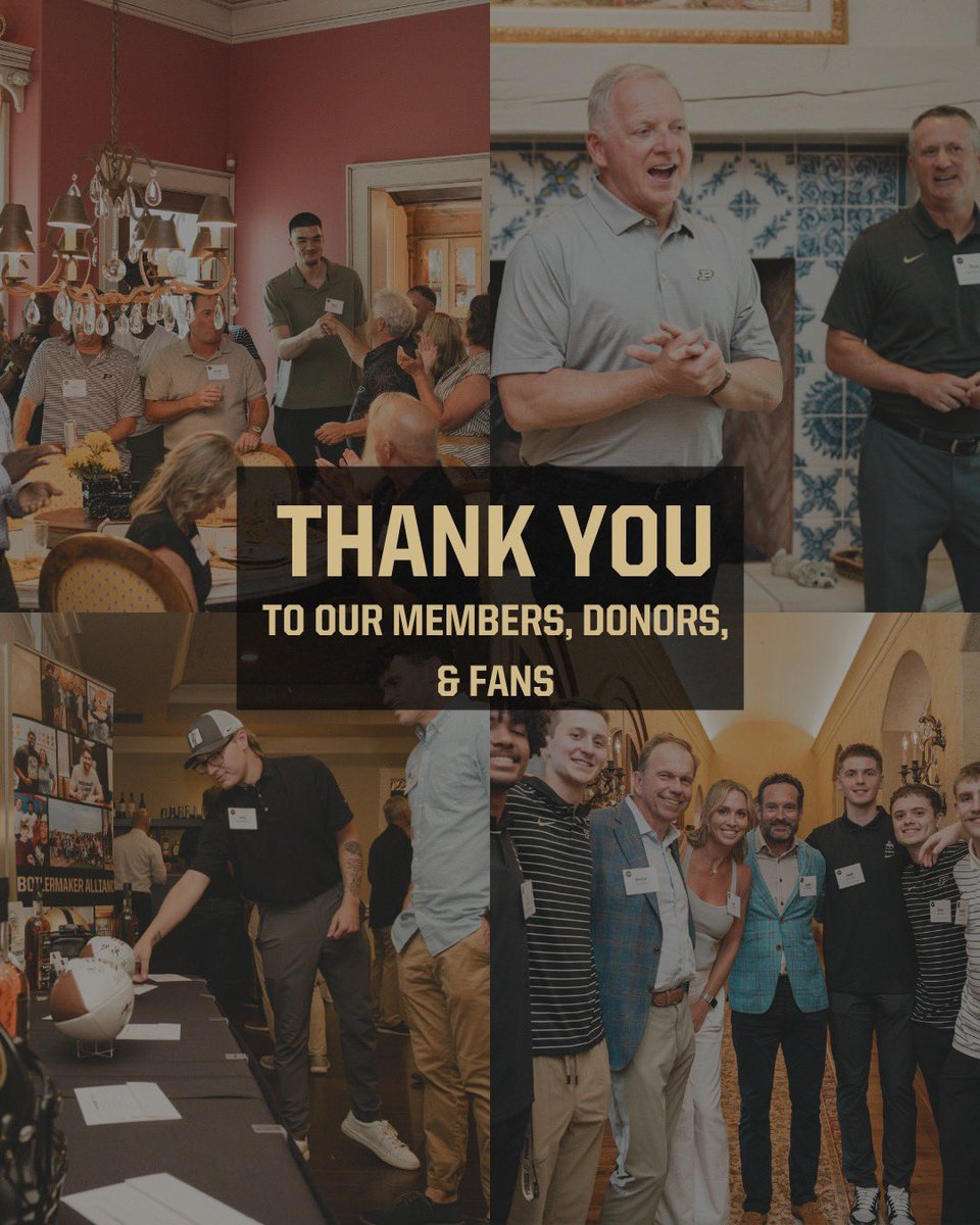BoilerAlliance's tweet photo. Wow, what a ride it is has been! Thank you, Boilermakers! #PurdueNIL #BoilermakerAlliance https://t.co/li6Wz5tavS