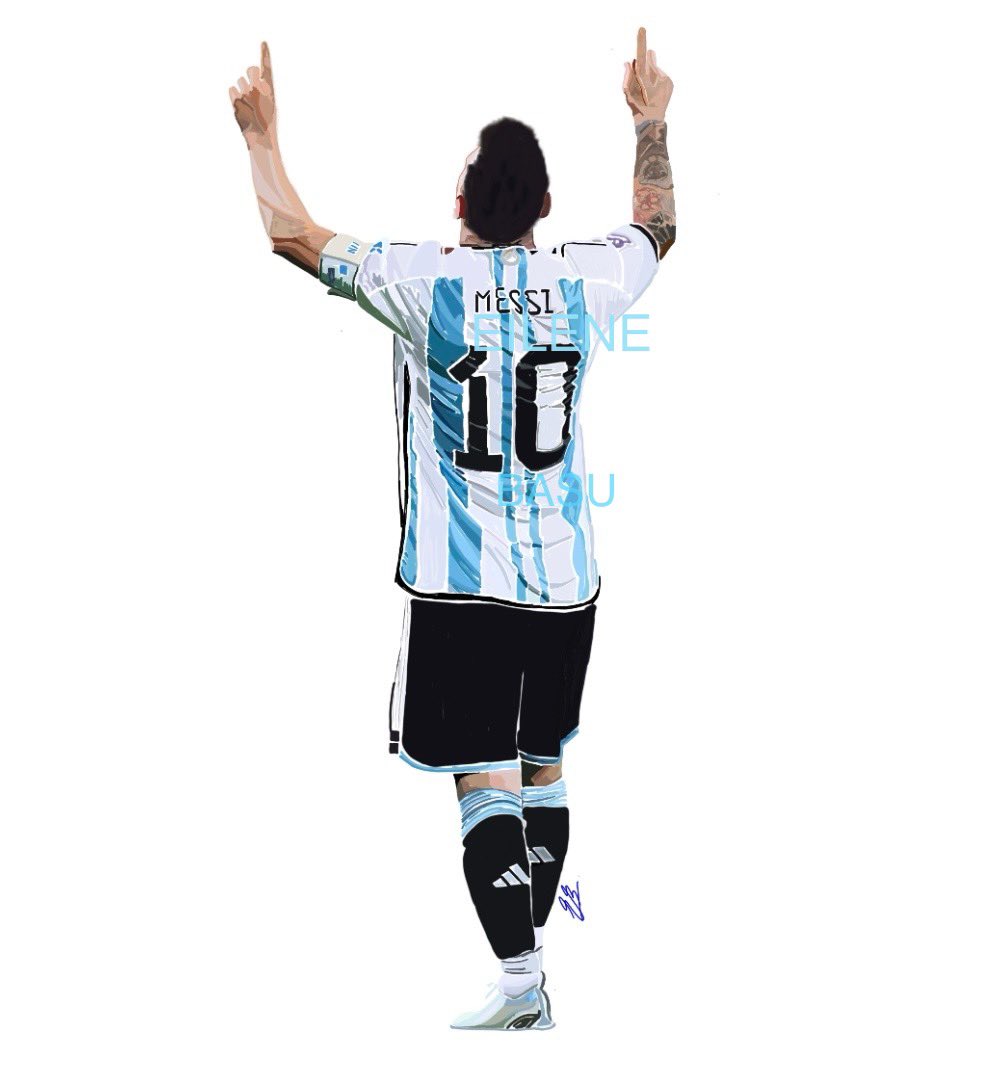 Dr. Eilene Basu (@eilenebasu) on Twitter photo Happy Birthday Messi 👑 the greatest of all time 🐐
Digital art done on iPad Pro
<a href="/TeamMessi/">Team Messi</a> #messi Happy Birthday Messi 👑 the greatest of all time 🐐
Digital art done on iPad Pro
<a href="/TeamMessi/">Team Messi</a> #messi