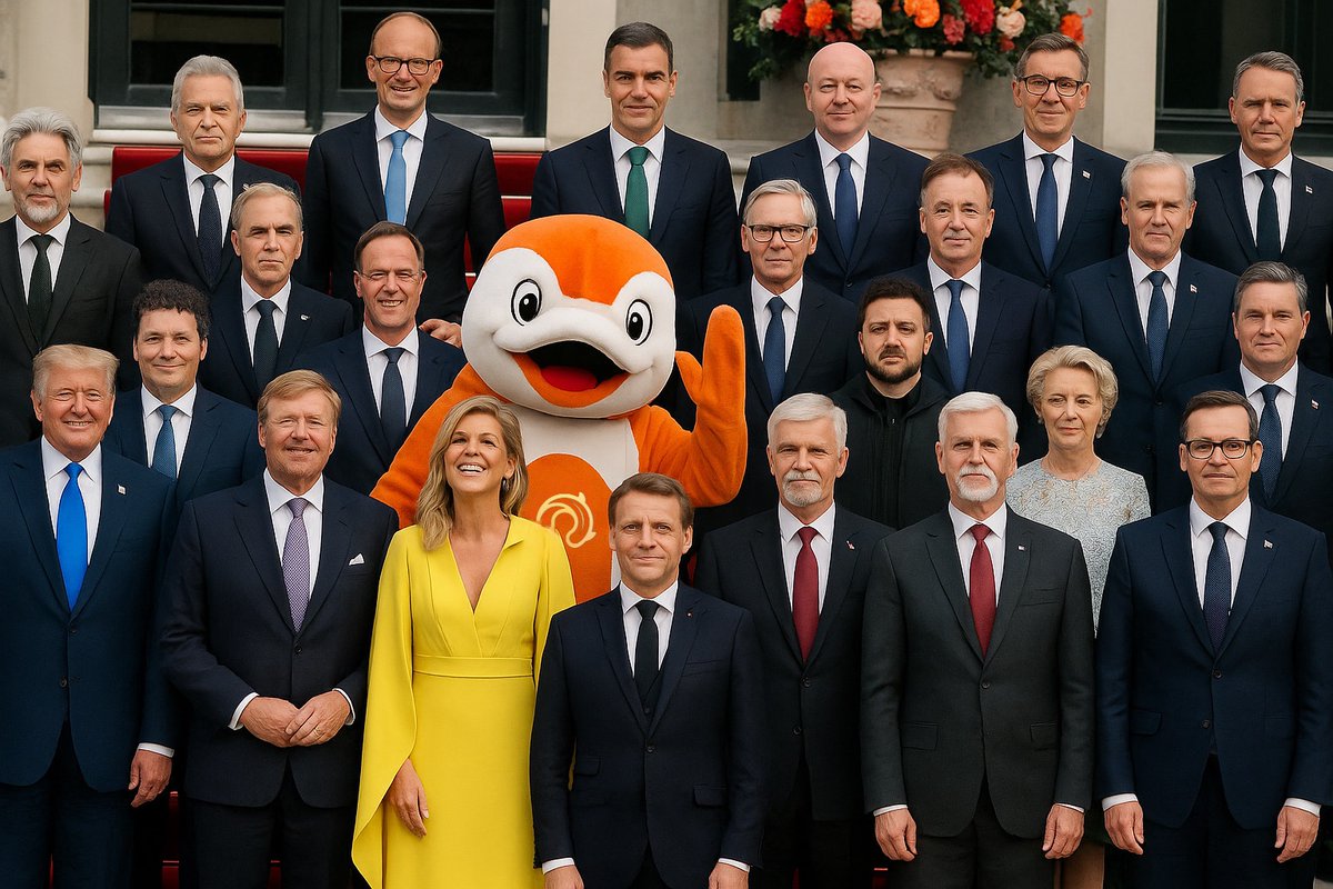 NATO leaders met to discuss global security at #natosummit25 👀

Phil showed up to discuss how secure $ALEO staking is with Pondo 🤑

Priorities. 🫡