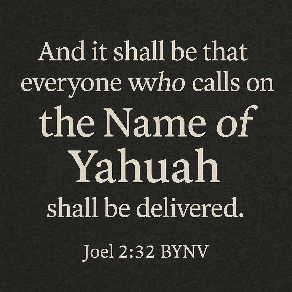Okiemaday's tweet photo. 🔥 CALL THEM OUT.

Yahuah is NOT:
– God
– Lord
– Jehovah
– Jesus
– Yeshua
– Adonai
– Christ
– Yahweh

These are names of idols and man-made lies.
📖 His Name is Yahuah. His Son is Yahusha.

#RestoreTheName #Yahuah #Yahusha #ComeOutOfHer https://t.co/Rva6xCoIjA
