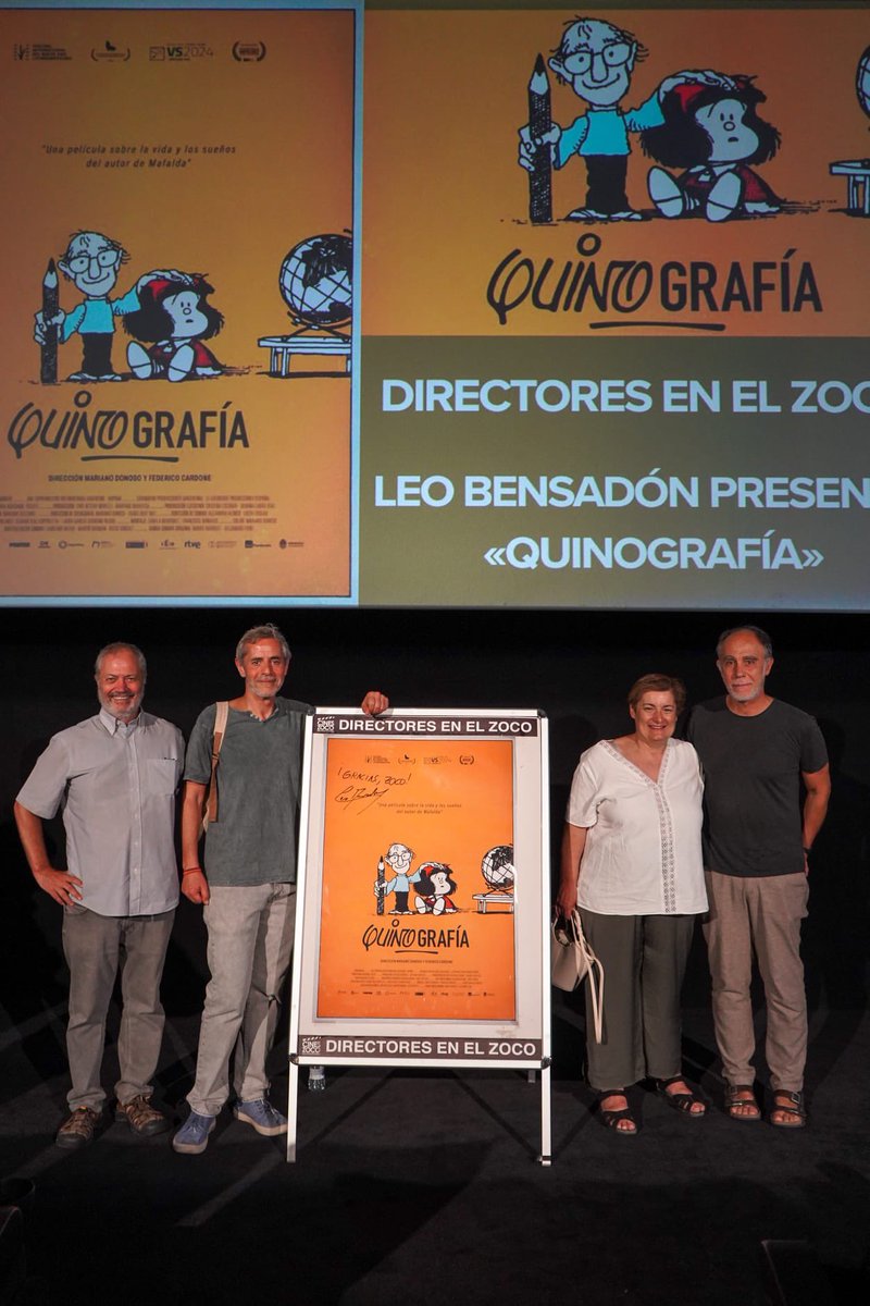 ElGatoverdeProducciones (@gatoverdeprod) on Twitter photo Ayer presentamos QUINOGRAFÍA en <a href="/cineszoco/">Cines Zoco Majadahonda</a> Majahdahonda. No te pierdas el documental sobre el creador de #mafalda cosnulta cartelera en tu ciudad y consigue tus entradas 🎬🎟️ Ayer presentamos QUINOGRAFÍA en <a href="/cineszoco/">Cines Zoco Majadahonda</a> Majahdahonda. No te pierdas el documental sobre el creador de #mafalda cosnulta cartelera en tu ciudad y consigue tus entradas 🎬🎟️